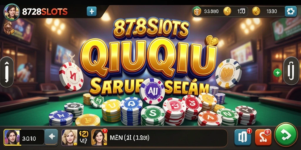 Tampilan gameplay QiuQiu yang seru dan menegangkan di 8728SLOTS.