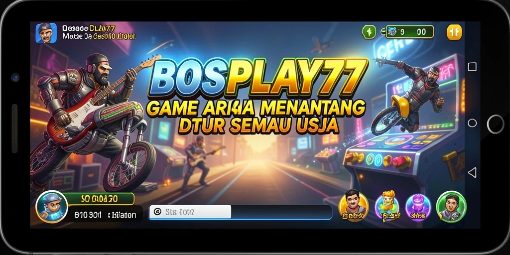Tampilan gameplay seru dari BOSPLAY77 yang memikat dan menantang.
