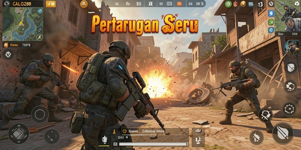 Tampak luar biasa, gameplay TPS yang mendebarkan dan penuh aksi.