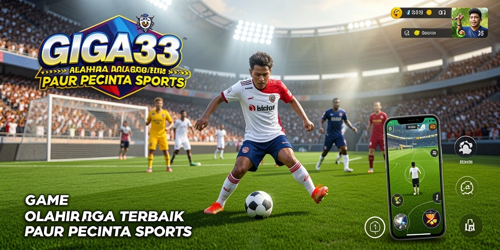 Screenshot GIGA33 menampilkan aksi pertarungan olahraga yang seru.