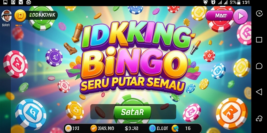 Tampilan gameplay menegangkan di IDRKING yang penuh keseruan Bingo.