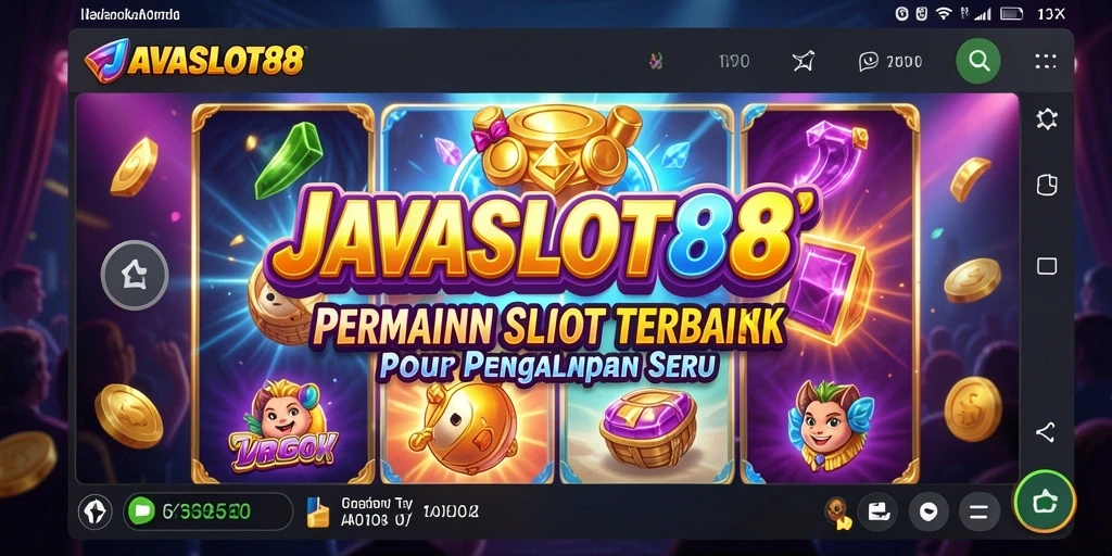 Tangkapan layar utama menampilkan gameplay Slot yang menarik dan interaktif.
