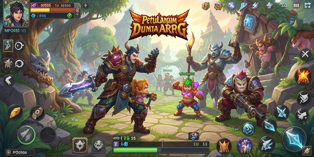 Tampilan menakjubkan dari gameplay MPO555 yang seru dan mendebarkan.