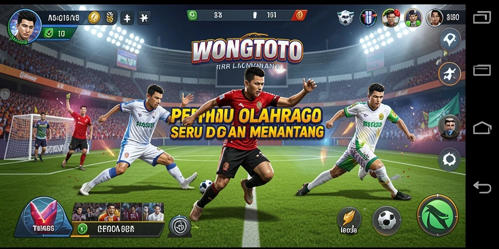 Gameplay menarik dan kompetitif dalam WONGTOTO, sangat seru.