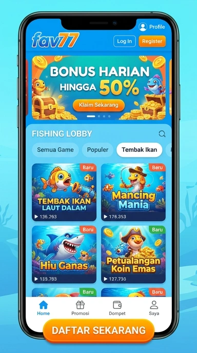 Pengguna dapat menemukan kategori aplikasi dengan cepat di fav77.